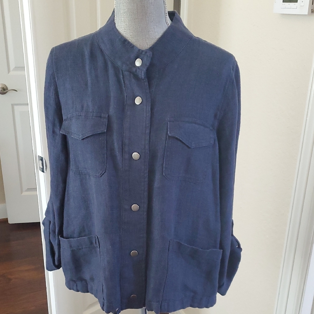 Linen Jacket By C&C
